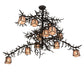 Meyda 48"W Pine Branch Valley View 12 LT Chandelier '173025