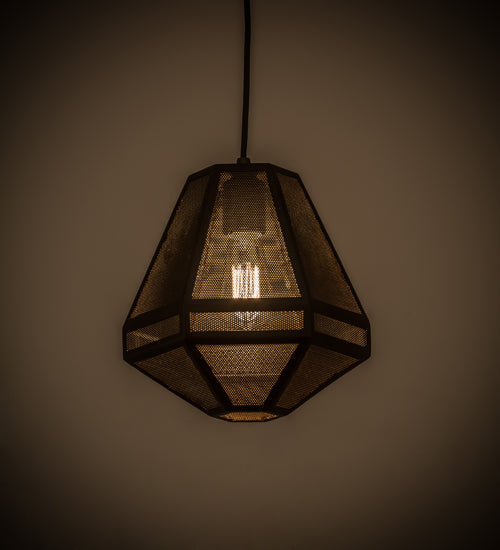 Meyda 10"W Nidos Struttura Pendant 173078