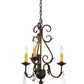Meyda 18" Wide French Elegance 3 Light Chandelier- 173174