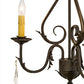 Meyda 18" Wide French Elegance 3 Light Chandelier- 173174