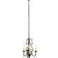 Meyda 18" Wide French Elegance 3 Light Chandelier- 173174