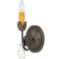 Meyda  5" Wide Antonia Wall Sconce- 174338