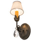 Meyda 5"W Antonia Wall Sconce- 174346