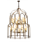 Meyda 54" Wide Grand Stair 20 Light Chandelier '174484