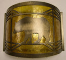 Meyda 12"W Lone Bear Wall Sconce '17459