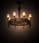 Meyda 36"W Mansfield 8 LT Chandelier '174903