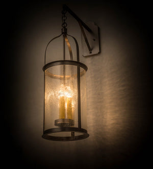 Meyda 12" Wide Cilindro Campbell Hanging Wall Sconce '175567