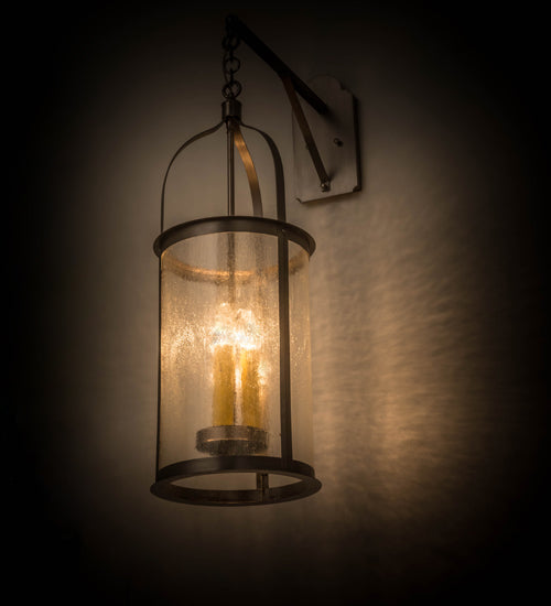 Meyda 12" Wide Cilindro Campbell Hanging Wall Sconce '175567