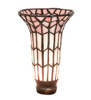 Meyda 4" Wide X 6" High Stained Glass Pond Lily Shade '17570