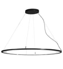 Meyda 61" Long Anillo Ellipse Oblong Pendant- 177697