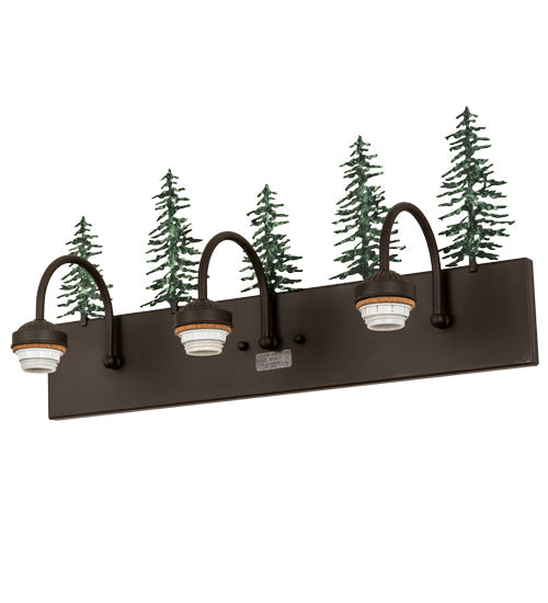 Meyda 24"W Tall Pines 3 LT Vanity Hardware '178427