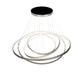 Meyda  72" Wide Anillo 4 Ring Cascading Pendant- 178454