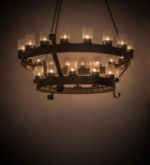 Meyda 72" Wide Barnstable 30 Light Two Tier Chandelier '179362