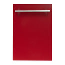 18 in. Compact Stainless Steel Top Control Dishwasher with Stainless Steel Tub and Modern Style Handle 40dBa