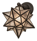 Meyda 10"W Moravian Star Wall Sconce '180419