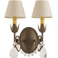 Meyda 12" Wide Antonia 2 Light Wall Sconce- 180854