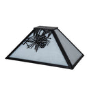 Meyda 16" Long Mission Pine Cone Shade '182010