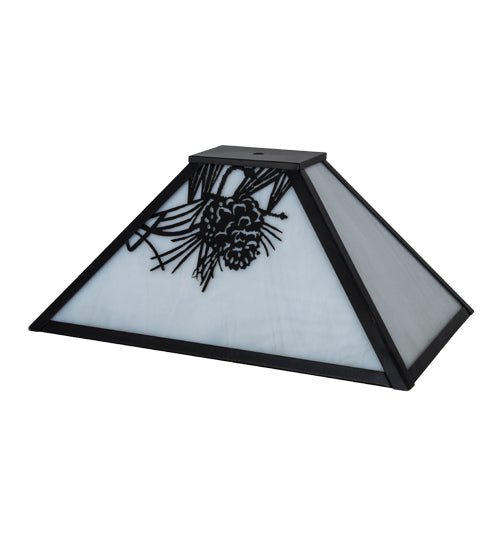 Meyda 16" Long Mission Pine Cone Shade '182010