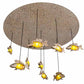 Meyda 56"w Tiervis 9 Lt Cascading Pendant- 182290