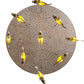 Meyda 56"w Tiervis 9 Lt Cascading Pendant- 182290