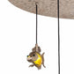 Meyda 56"w Tiervis 9 Lt Cascading Pendant- 182290