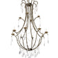 Meyda 54"W Kaitlynn 12 LT Two Tier Chandelier- 182547