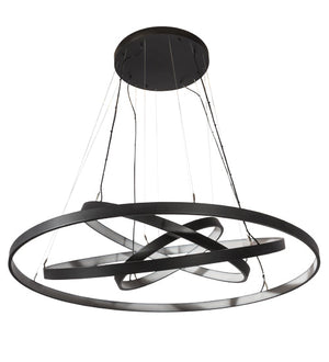 Meyda 60" Wide Anillo 4 Ring Cascading Pendant- 182716