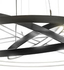 Meyda 60" Wide Anillo 4 Ring Cascading Pendant- 182716