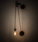 Meyda 7"W Alva Bartlett Wall Sconce '182825