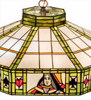 Meyda 24" Wide Poker Face Pendant 184491