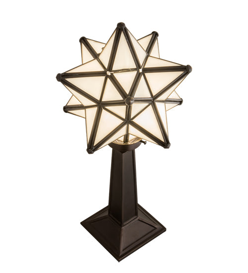 Meyda 17" High Moravian Star Accent Lamp - 18473