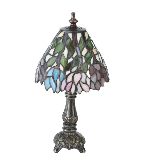 Meyda 13" High Wisteria Mini Lamp '18520