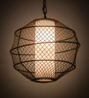 Meyda 16"W Omaro Poto Pendant '185263