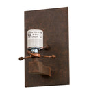 Meyda 4.5"W Rusty Nail 1 LT Wall Sconce Hardware '185630