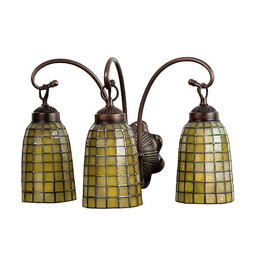 Meyda 18"W Terra Verde 3 LT Vanity Light '18640