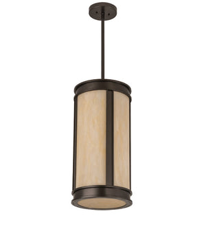 Meyda 12"w Cilindro Volusia Pendant- 186562