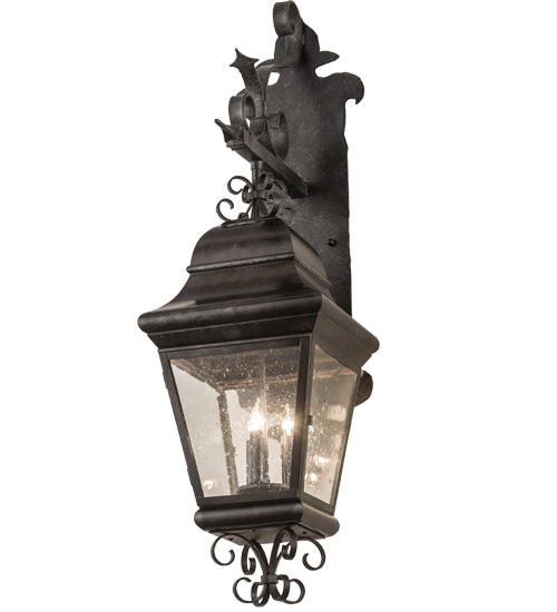 Meyda 11" Wide Monaco Lantern Wall Sconce '186664