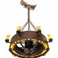 Meyda 54"w Parnella Chandel-Air- 186779