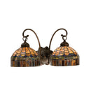 Meyda 18"W Tiffany Candice 2 LT Wall Sconce '18690