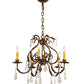 Meyda 24"W Chantilly 5 LT Chandelier- 187262