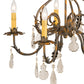Meyda 24"W Chantilly 5 LT Chandelier- 187262