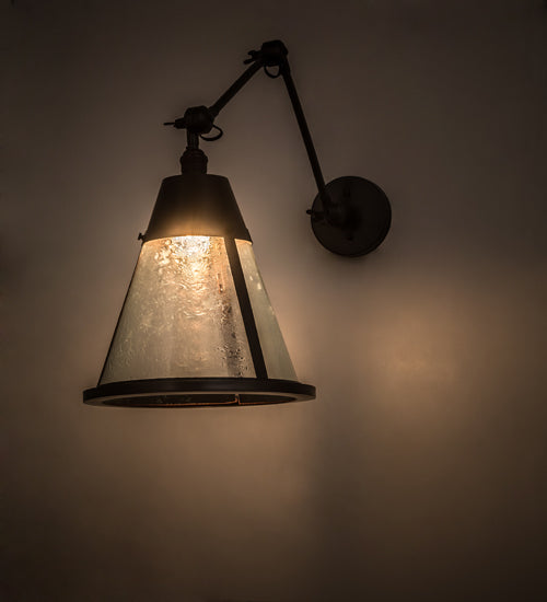 Meyda 12"W Kensington Adjustable Wall Sconce 187296