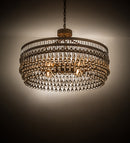 Meyda 35"W Corsica Chandelier- 187821