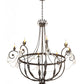 Meyda 58" Wide Antonia 8 Light Chandelier- 188131