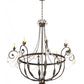 Meyda 58" Wide Antonia 8 Light Chandelier- 188131