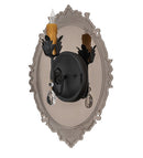 Meyda 13" Wide Antonia Mirror Wall Sconce- 188190