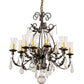 Meyda 36"W French Elegance 12 LT Chandelier- 188392