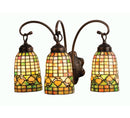 Meyda 18"W Tiffany Acorn 3 LT Vanity Light 18866