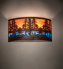 Meyda 24"W Tall Pines Wall Sconce 189494