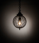 Meyda 10" Wide Bola Diamant Pendant 189566